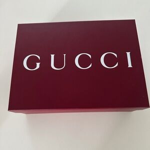 Gucci Burgundy Gift Box